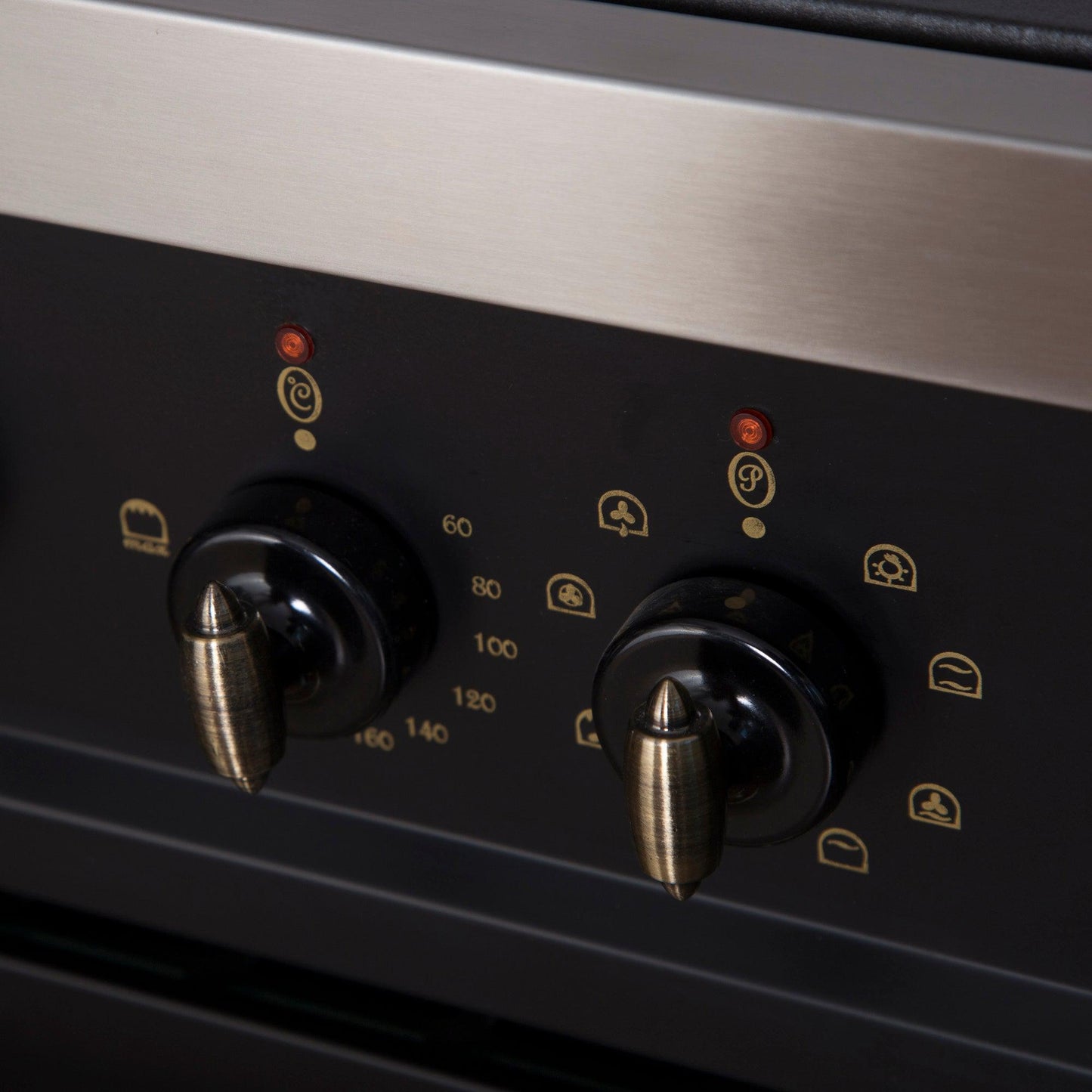 Cocina a Gas Deluxe Vintage 90 5 Quemadores FDV