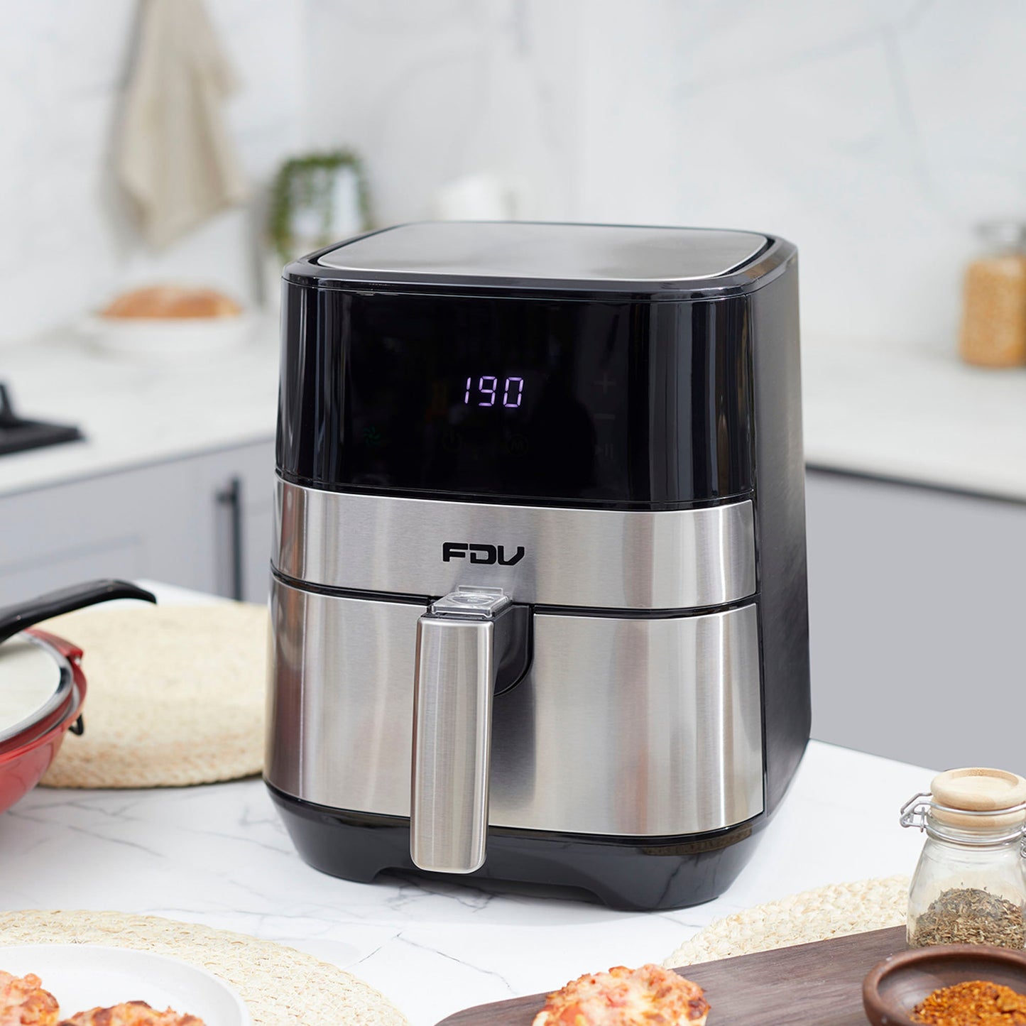 Kit Freidora de Airflow 3,5 LTS + Horno Eléctrico para Pizza Nápoles FDV