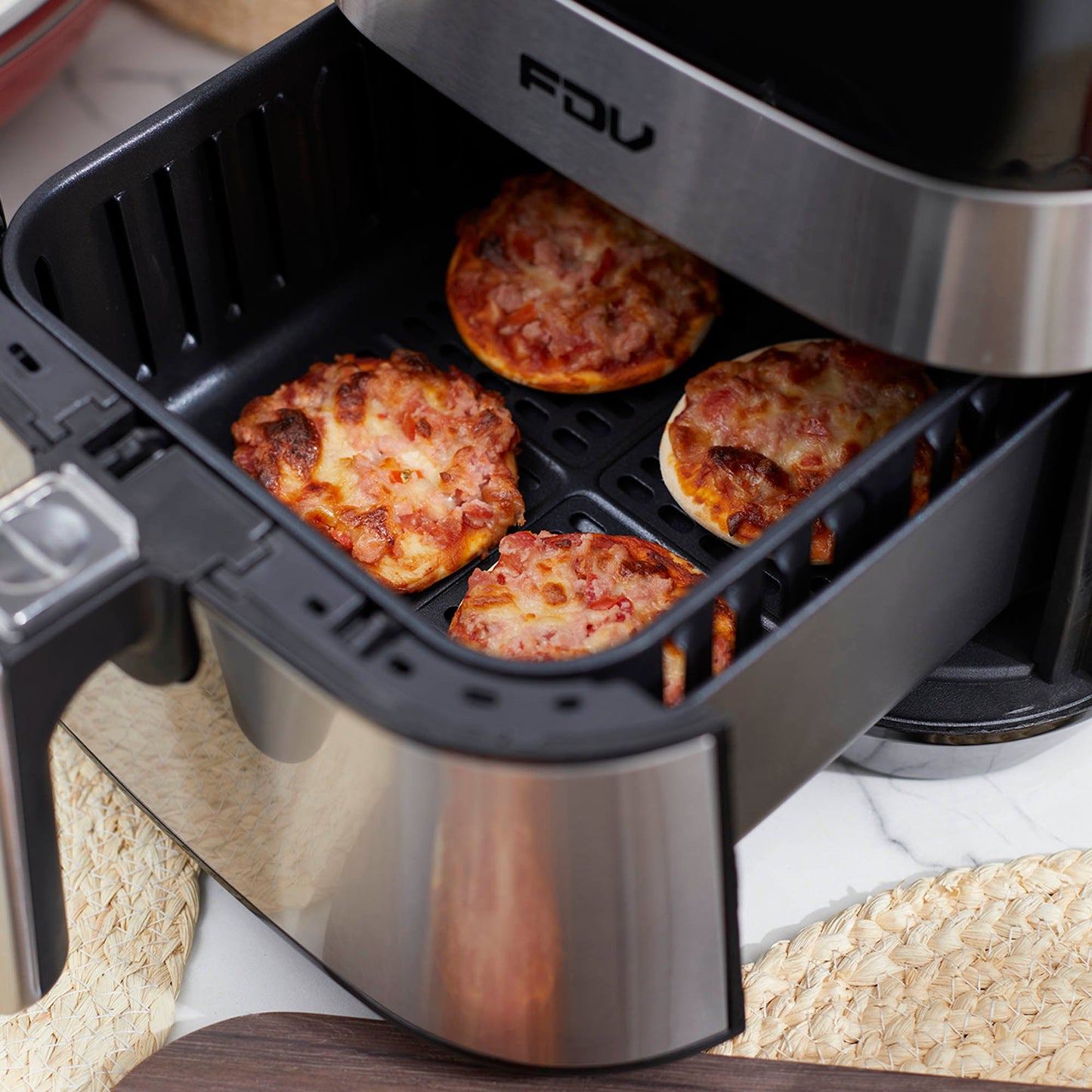 Kit Freidora de Airflow 3,5 LTS + Horno Eléctrico para Pizza Nápoles FDV