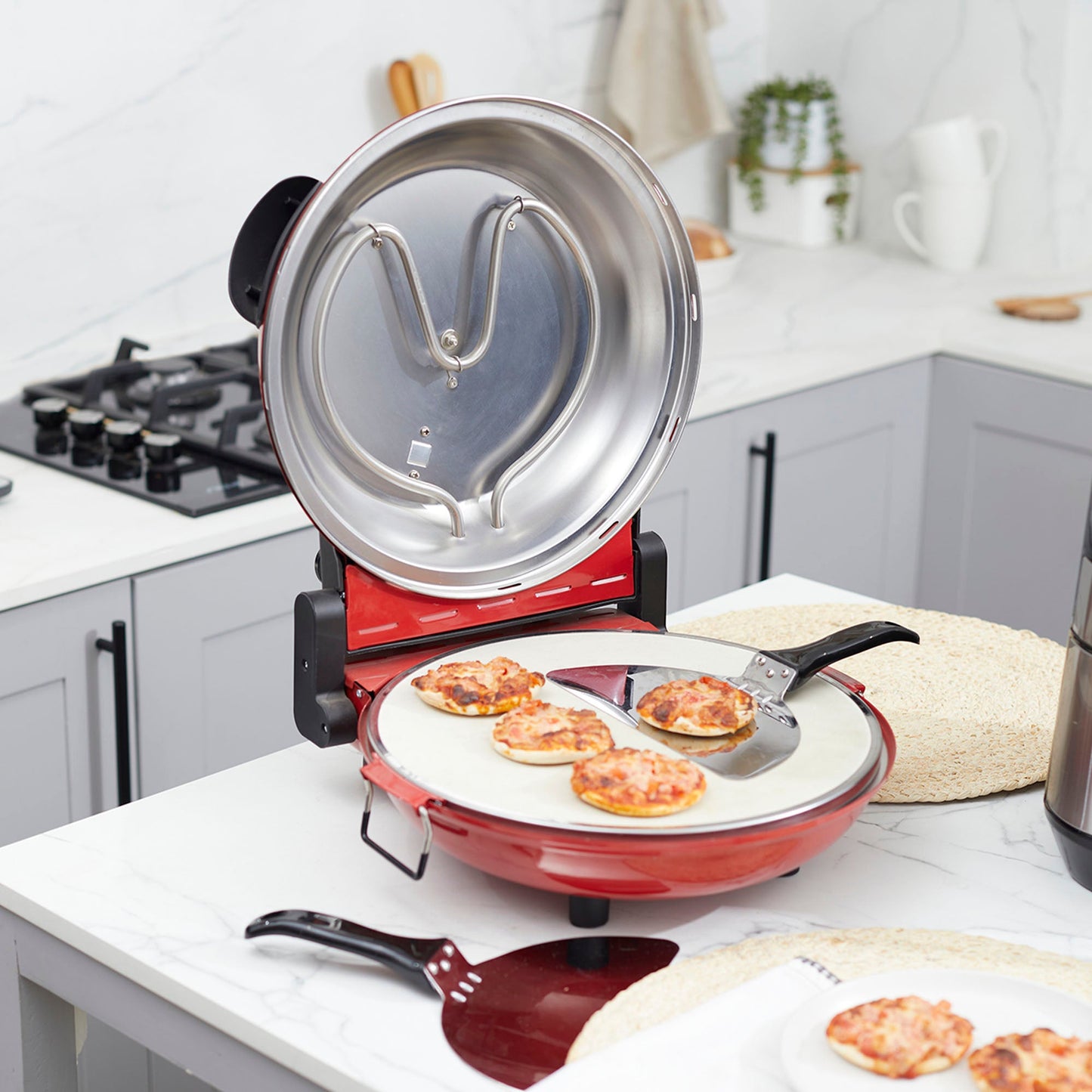 Kit Freidora de Airflow 3,5 LTS + Horno Eléctrico para Pizza Nápoles FDV