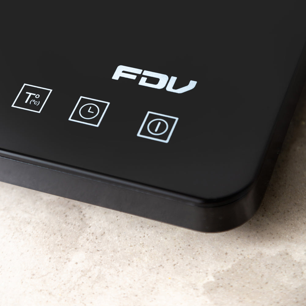 Encimera de Inducción Portátil Hera 1 Quemador FDV - Negro