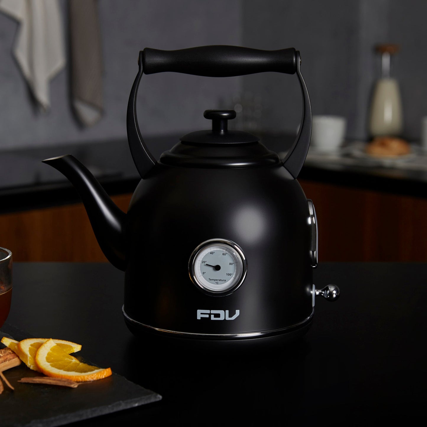 Hervidor Iconic Black 1.7 Lts FDV