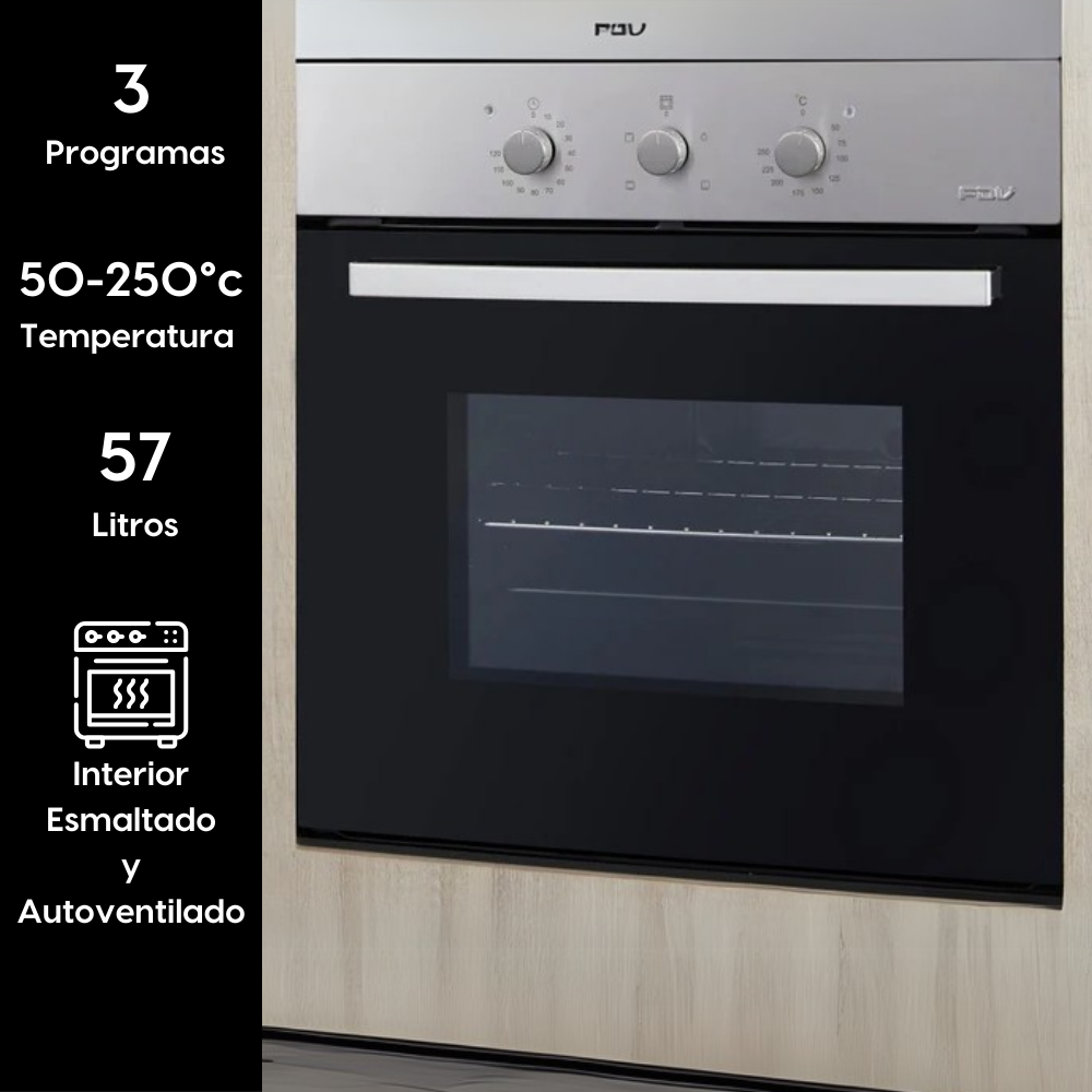 Horno Empotrado Design 57 Lts FDV