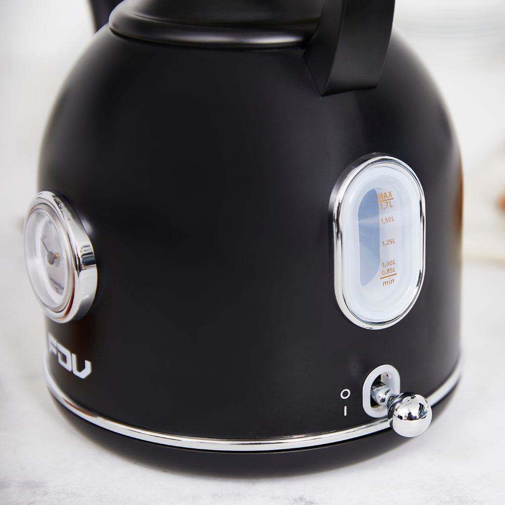 Hervidor Iconic Black 1.7 Lts FDV