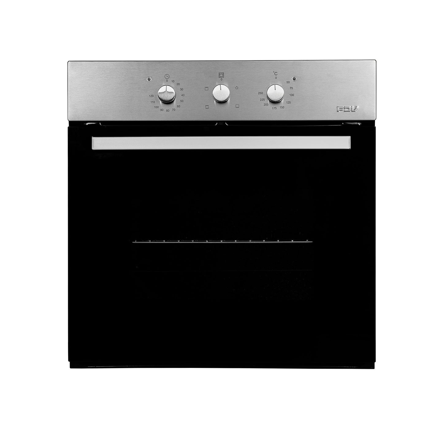 Horno Empotrado Design 57 Lts FDV + con acabados en acero inoxidable y tecnología avanzada para cocinas modernas