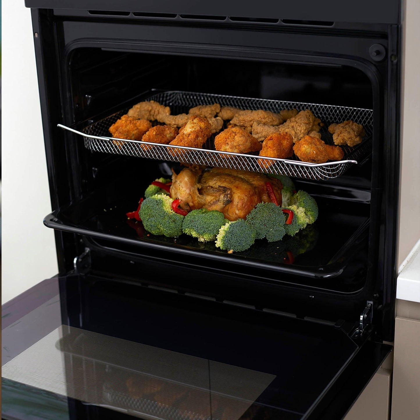 Horno Empotrado Air Fryer 60 Lts FDV