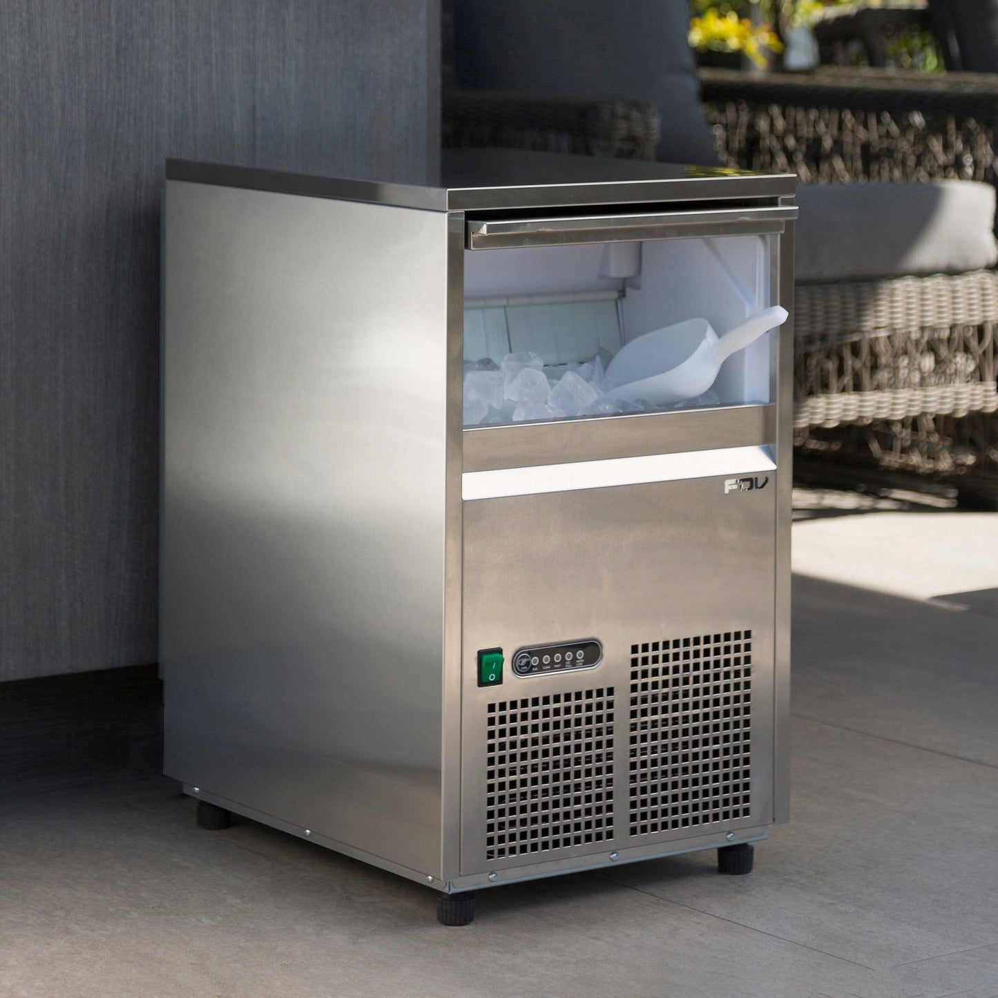 Máquina de Hielo 22 kg al Día Icemaker FDV