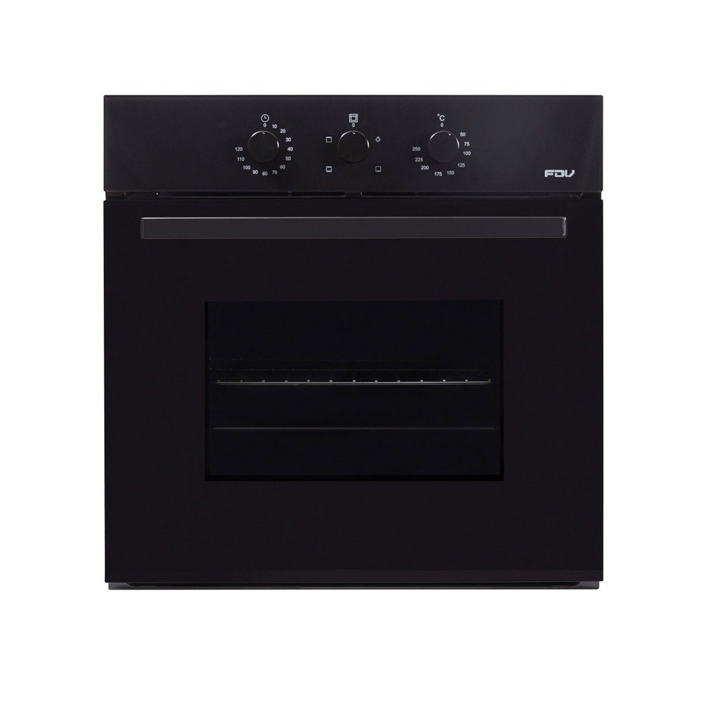 Kit Horno FDV Design Black+ Encimera a gas FDV Signature 60 4Q GN + Campana FDV Twin Black