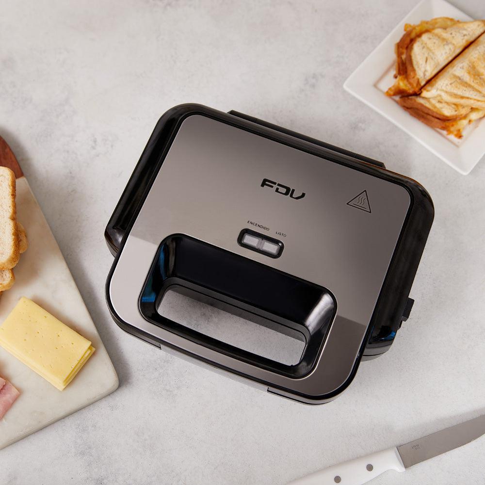 Kit Waflera Sandwichera Press + Minipimer Thunder FDV