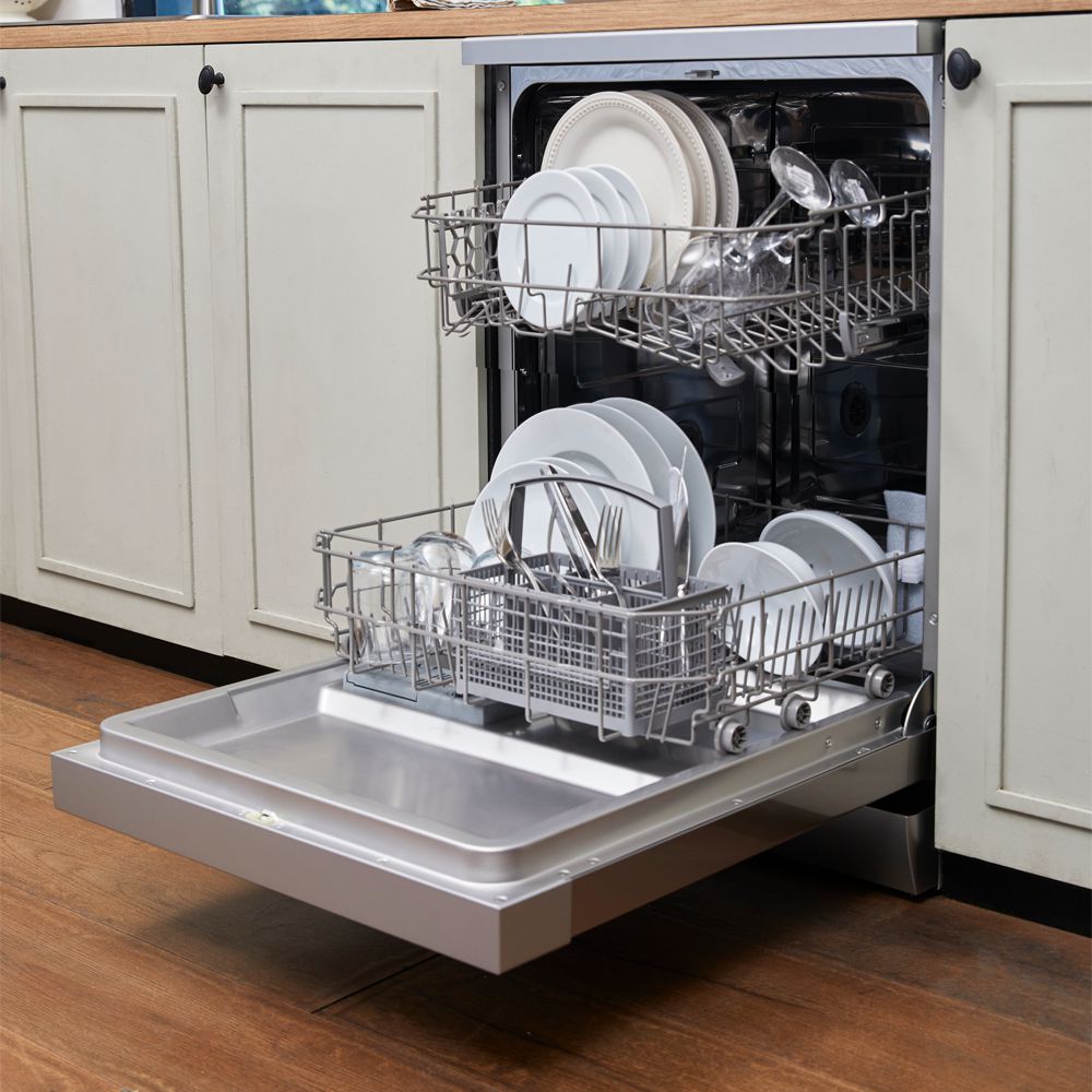Lavavajillas Active Silver 12 Cubiertos Free Standing 60 cm FDV-gris