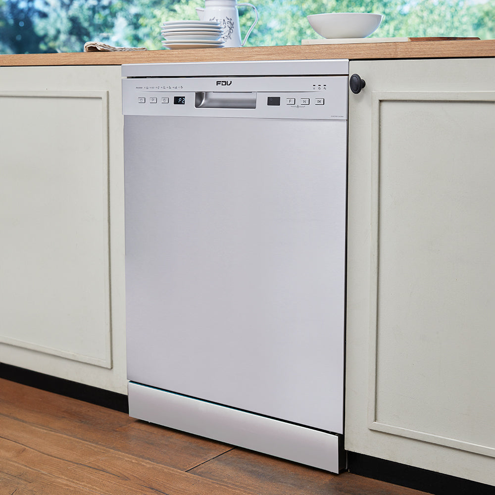 Lavavajillas Active Silver 12 Cubiertos Free Standing 60 cm FDV-gris
