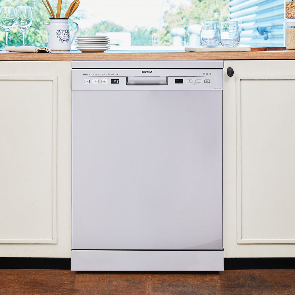 Lavavajillas Active Silver 12 Cubiertos Free Standing 60 cm FDV