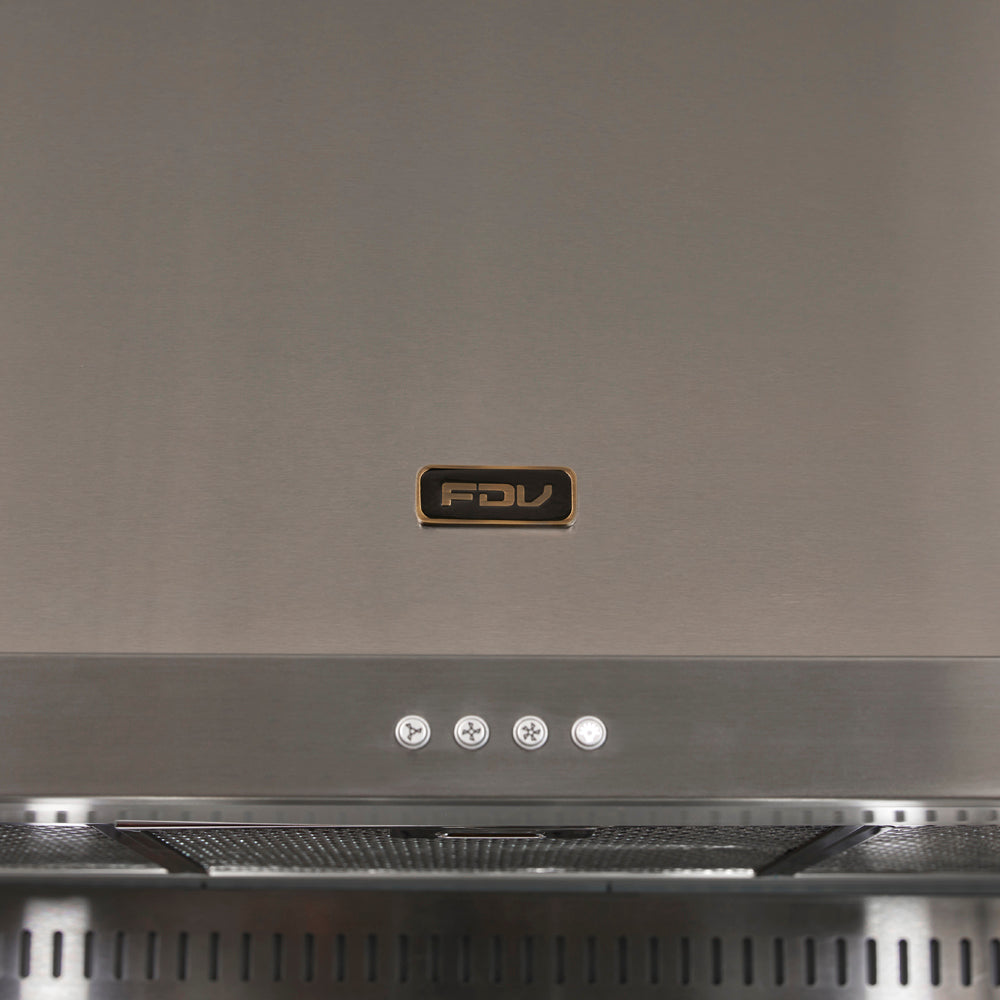 Campana de Pared Unique 90 cm 780 m3/h FDV