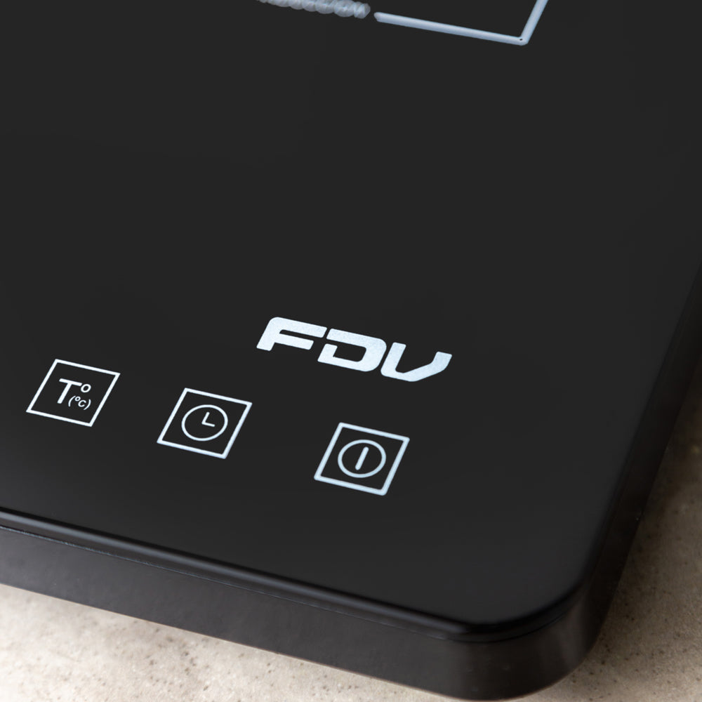 Encimera de Inducción Portátil Hera 1 Quemador FDV - Negro