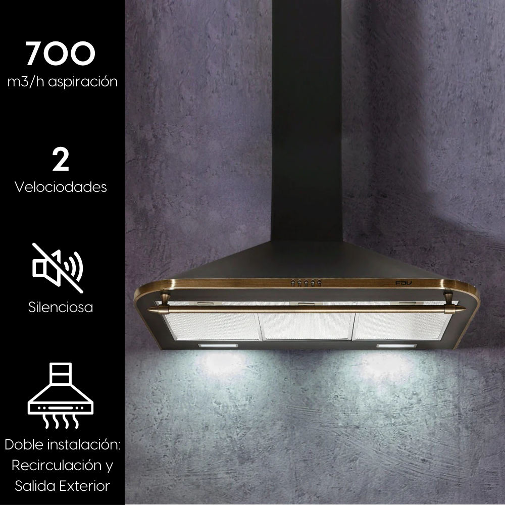 Campana Vintage 90 FDV | Kitchen Center – FDV-cl