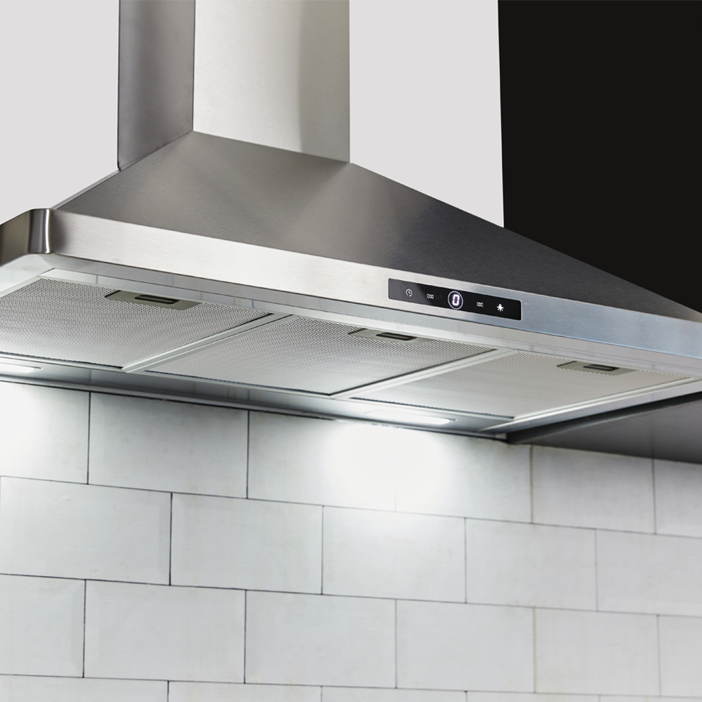 Campana de Pared Conic 90 cm 750 m3/h FDV
