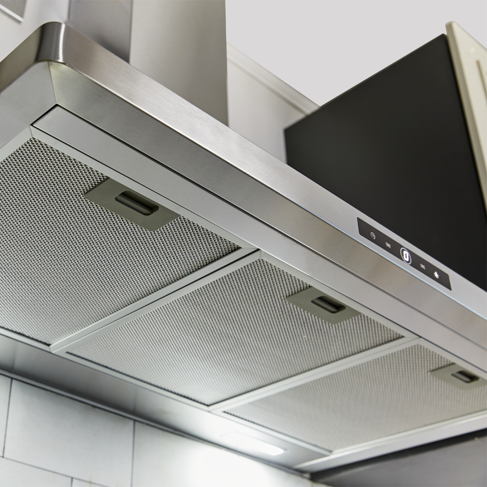 Campana de Pared Conic 90 cm 750 m3/h FDV