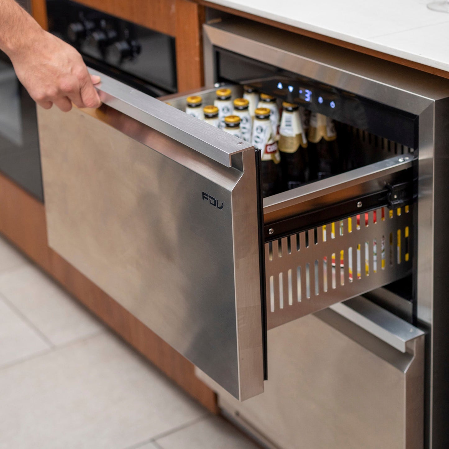 Cajón Refrigerador 2 Puertas 92 Lts FDV Deluxe