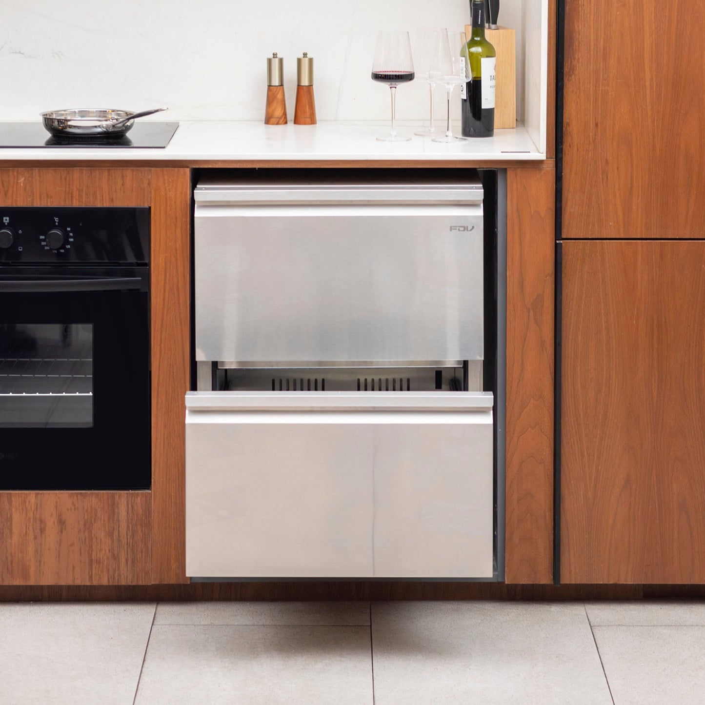 Cajón Refrigerador 2 Puertas 92 Lts FDV Deluxe