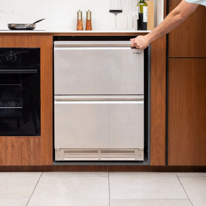 Cajón Refrigerador 2 Puertas 92 Lts FDV Deluxe