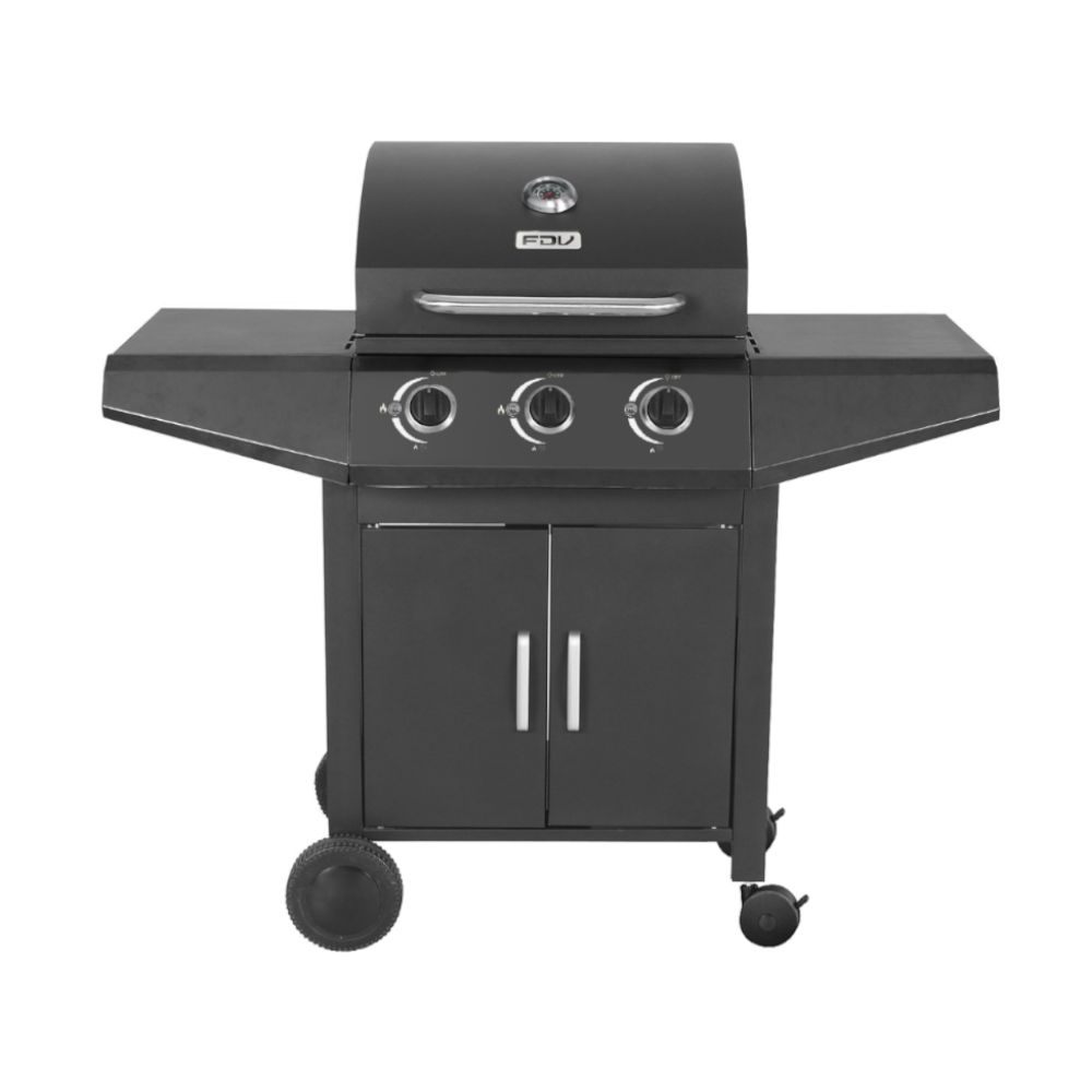 Parrilla a Gas Essence 3Q Black FDV