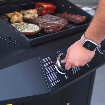 Parrilla a Gas Essence 3Q Black FDV