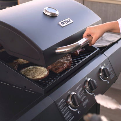 Parrilla a Gas Essence 3Q Black FDV
