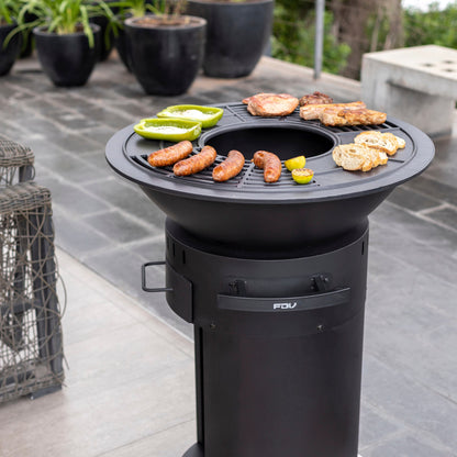 Brasero con Borde de Parrilla 68 cm FDV