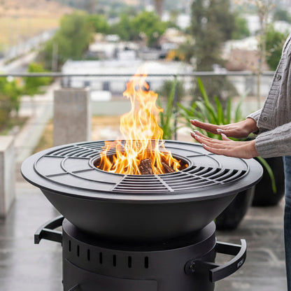Brasero con Borde de Parrilla 68 cm FDV