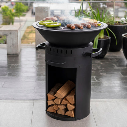 Brasero con Borde de Parrilla 68 cm FDV