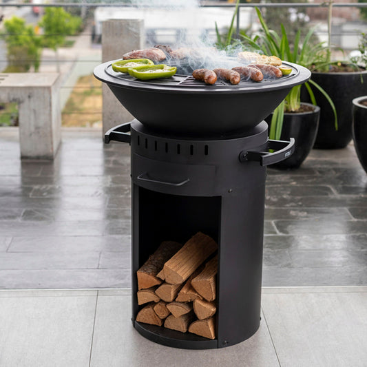 Brasero con Borde de Parrilla 68 cm FDV