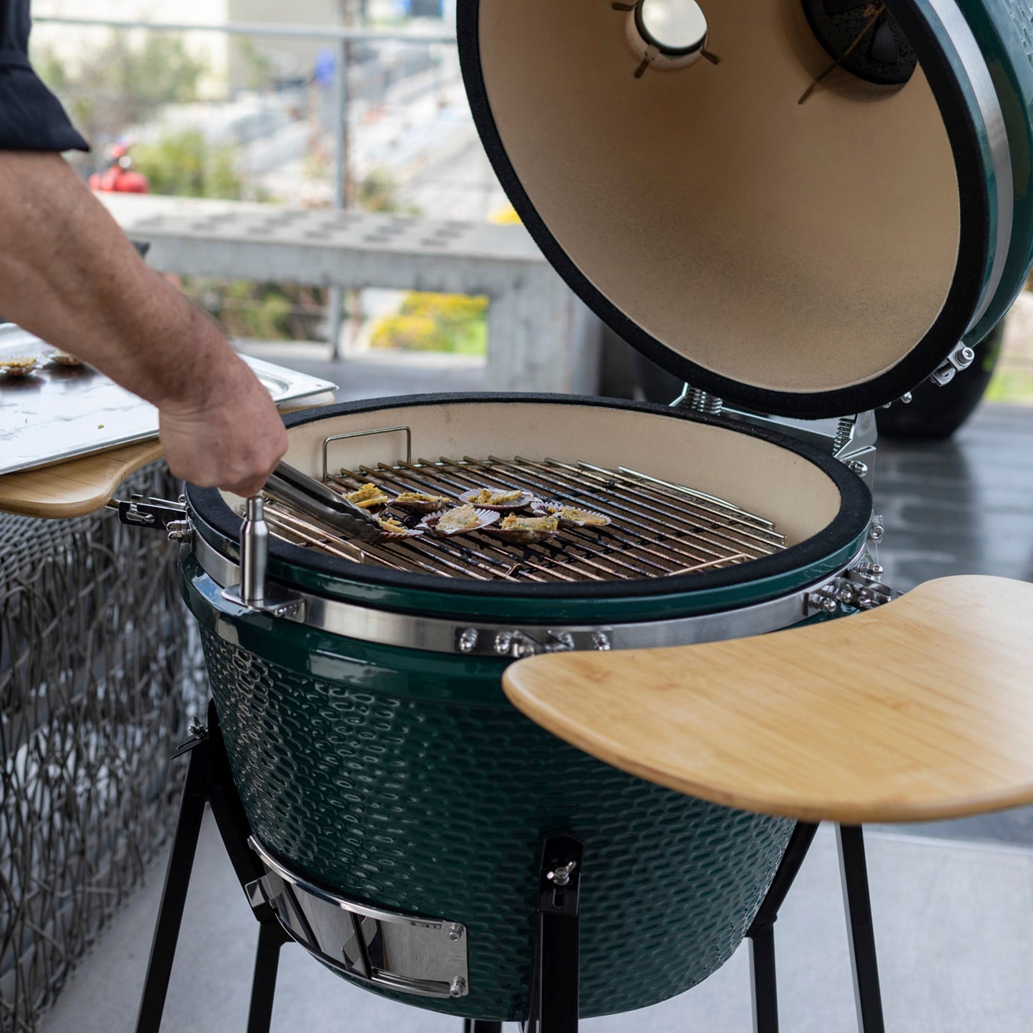 Parrilla Kamado Tokio Ahumador 56 cm  FDV