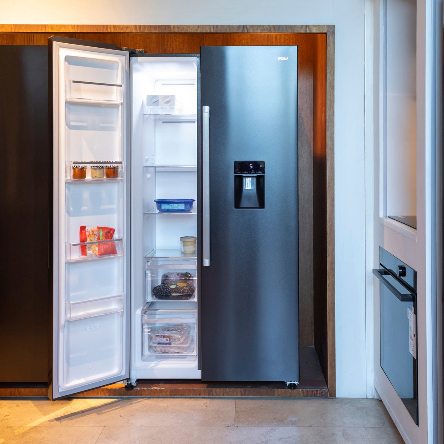 Refrigerador Side by Side Elite Black 518 Lts FDV