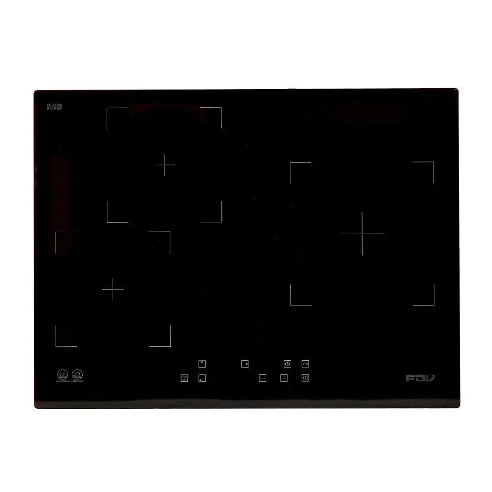 Encimera Vitrocerámica 3 Black 3 Quemadores 60 cm FDV-Kitchen Center