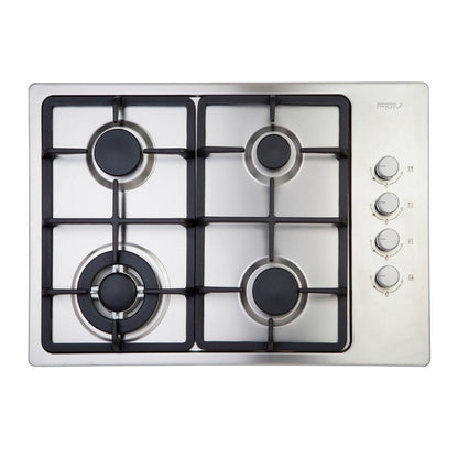 Kit Encimera Design Gas Natural FDV + Batería Versalles 7 Pzas Simplecook