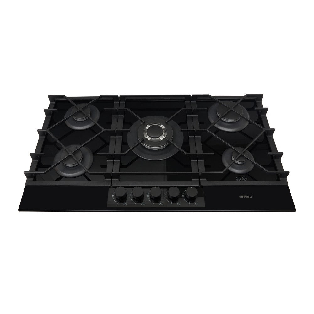 Kit Horno Empotrado Deluxe Prestige Chef 88 Lts FDV + Encimera a Gas Licuado Signature 5 Quemadores 90 cm FDV