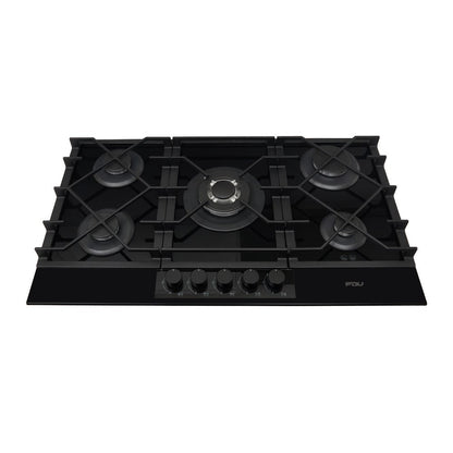 Kit Horno Empotrado Deluxe Prestige Chef 88 Lts FDV + Encimera a Gas Licuado Signature 5 Quemadores 90 cm FDV