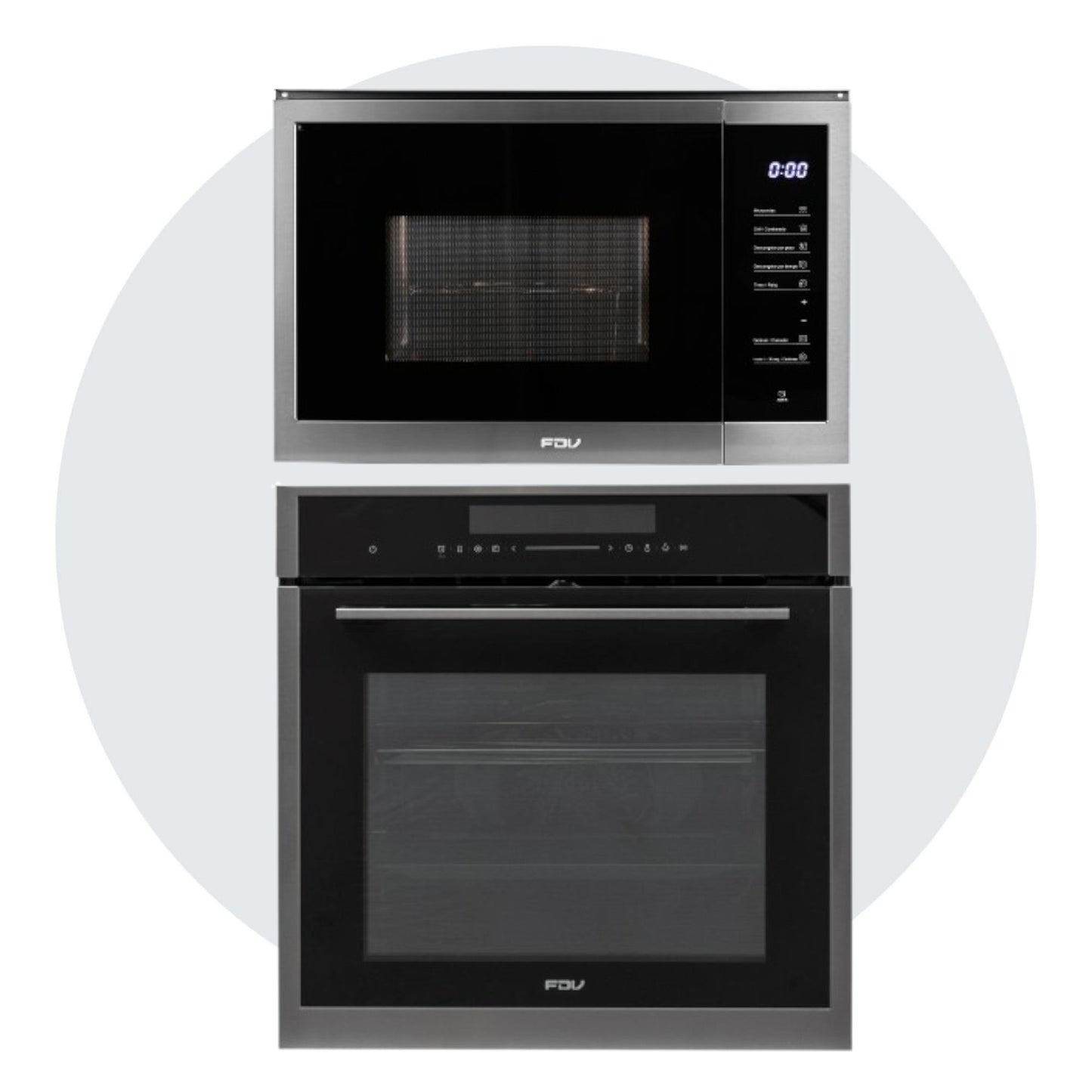 Kit Horno FDV Prestige 60  + Microondas FDV Prestige 25 LT