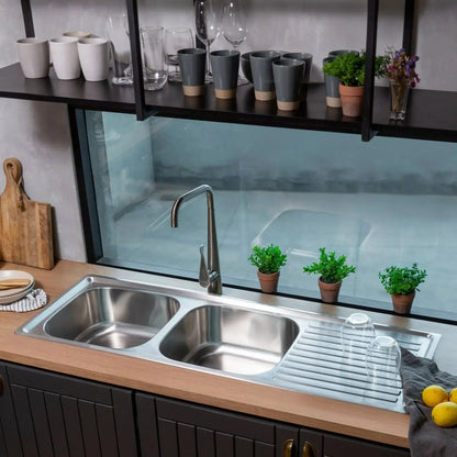 Lavaplatos Sobre Cubierta Acero Inox Urban Duo FDV-Kitchen Center