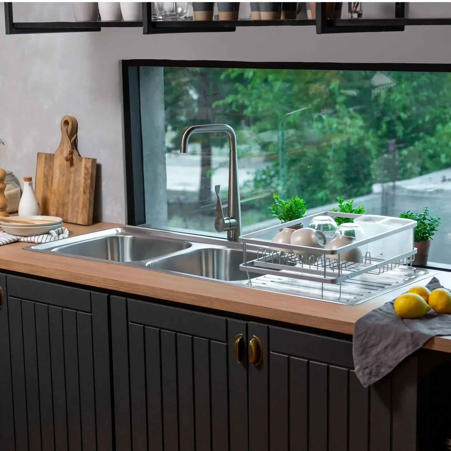 Lavaplatos Sobre Cubierta Acero Inox Urban Duo FDV-Kitchen Center