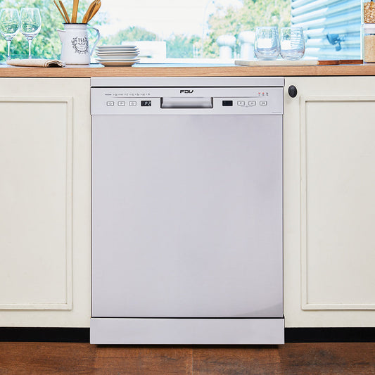 Lavavajillas Active Silver 12 Cubiertos Free Standing 60 cm FDV