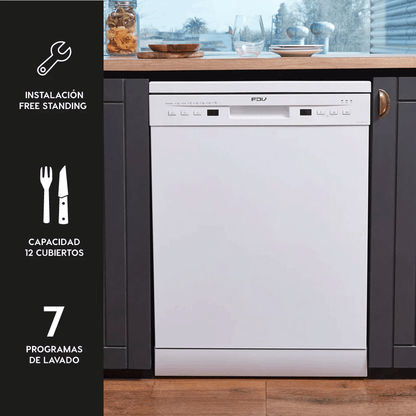Lavavajillas Active 12 Cubiertos Free Standing FDV